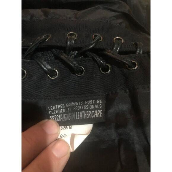 Leather bike vest women's‎ sizes m - Picture 12 of 13